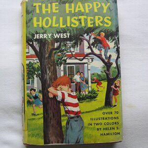 1953 The Happy Hollisters H/C Book- Jerry West , ex-Lib
